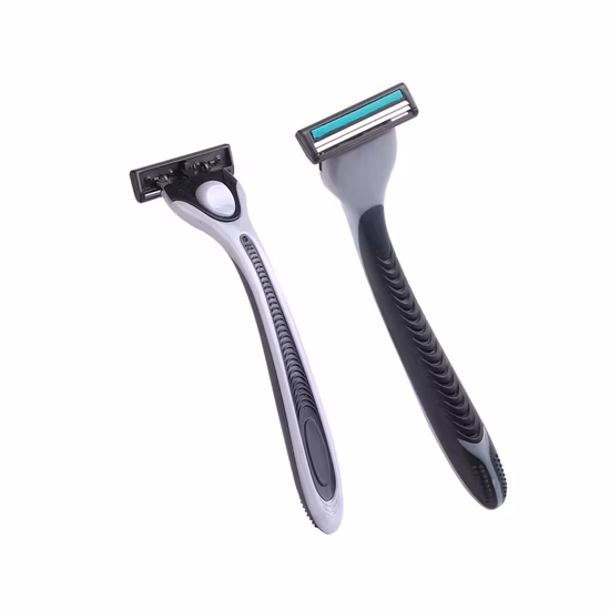 Máquina de barbear Twin Blade System para homens com cartuchos